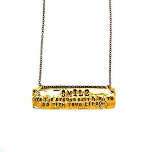 Alisa Michelle Smile Necklace
